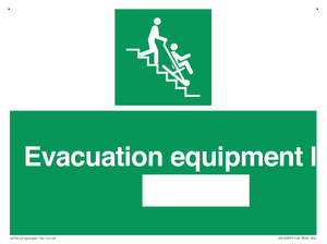 Evacuation equipment level